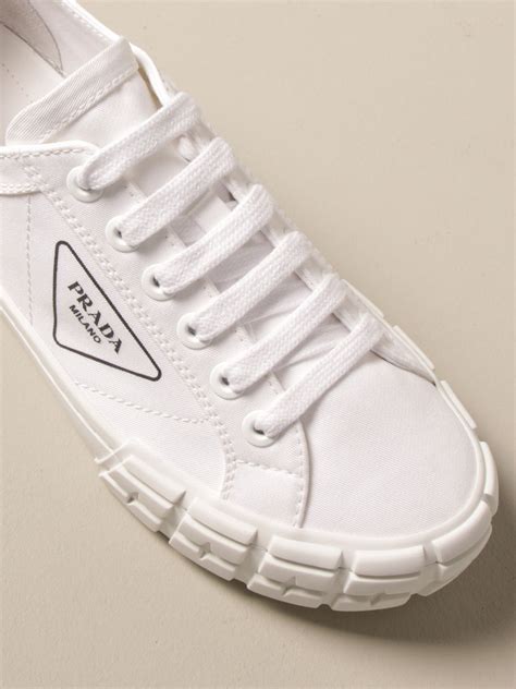 prada sneaker nylon|prada canvas sneakers.